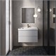 AQUAme "S1" тумба под умывальник подвесная 80 см., цвет белый глянец. AQM900180WH - фото 327234