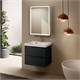 AQUAme "S3" тумба под умывальник подвесная 60 см., цвет антрацит. AQM900360GM - фото 327249