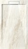 ESBANO Luxe Поддон прямоугольный из искуственного камня, крышка слива из искуственного камня размер 120x80 см, бежевый ESPLM128DR - фото 327527