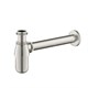 TIMO Сифон для раковины никель (960/13L) 960/13L - фото 327855