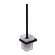 CEZARES Slider Ёршик для унитаза, подвесной, стекло, исполнение черный матовый SLIDER-TBS-V-NOP - фото 328144