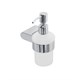 CEZARES Stylus Диспенсер для мыла подвесной, стекло, исполнение хром STYLUS-SOIS-V-01 - фото 328198