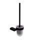 CEZARES Stylus Ёршик для унитаза подвесной, стекло, исполнение черный матовый STYLUS-TBS-V-NOP - фото 328323