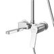 BELBAGNO Albano Душевая стойка со смесителем и изливом, хром ALBANO-VSCM-CRM - фото 328447