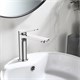 BELBAGNO Unique Смеситель для раковины без донного клапана, хром UNIQUE-LVM-CRM-W0 - фото 328489