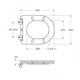 BELBAGNO Комплект 3 в 1 Унитаз подвесной с сиденьем BelBagno SFERA-R BB046CHR/SC + Система инсталляции 2 в 1 BelBagno BB026/BB042BL BB046CHR/SC/BB026/BB042BL - фото 328525