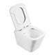 BELBAGNO Ardente-R Унитаз подвесной безободковый, с сиденьем дюропласт soft close, белый BB520CHR/SC - фото 328563