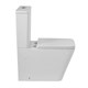 BELBAGNO Ardente-R Чаша безободкового унитаза с сиденьем дюропласт soft close, P-trap, белый BB02093CPR/SC - фото 328570