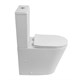 BELBAGNO Flay-R Чаша унитаза безободкового с сиденьем дюропласт soft close P-trap, белый BB2149CPR/SC - фото 328664