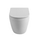 BELBAGNO Sfera-R Унитаз приставной безободковый с сиденьем дюропласт soft close, белый BB2141CBR/SC - фото 328695