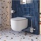 BELBAGNO Soft Унитаз подвесной безободковый со смывом "Торнадо", с сиденьем дюропласт soft close, белый BB084CH-TOR/SC - фото 328723