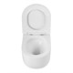 BELBAGNO Soft Унитаз подвесной безободковый со смывом "Торнадо", с сиденьем дюропласт soft close, белый BB084CH-TOR/SC - фото 328724
