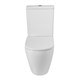BELBAGNO Sfera-R Чаша унитаза безободкового с сиденьем дюропласт soft close P-trap, белый BB2141CPR/SC - фото 328734