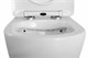 BELBAGNO Uno Унитаз подвесной безободковый с сиденьем дюропласт soft close, белый BB7306CHR/SC - фото 328745