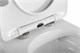BELBAGNO Uno Унитаз подвесной безободковый с сиденьем дюропласт soft close, белый BB7306CHR/SC - фото 328746