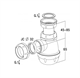 Сифон для биде Nicoll LB221 белый 0201002 0201002 - фото 328940