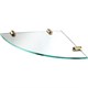 WASSERKRAFT K-533POLISHED GOLD Полка  стеклянная угловая, золото WASSERKRAFT 533PG - фото 328959