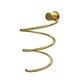 WASSERKRAFT K-1080BRUSHED GOLD Держатель фена, матовое золото WASSERKRAFT 1080BG - фото 328966