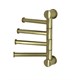 WASSERKRAFT K-1054BRUSHED GOLD Держатель полотенец четверной, золото WASSERKRAFT 1054BG - фото 329000