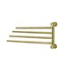 WASSERKRAFT K-1034POLISHED GOLD Держатель полотенец четверной, золото WASSERKRAFT 1034PG - фото 329047