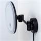 WASSERKRAFT K-1004BLACK Зеркало с LED-подсветкой, 3-х кратным увеличением, черный WASSERKRAFT 1004BLACK - фото 329073