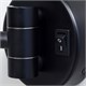 WASSERKRAFT K-1004BLACK Зеркало с LED-подсветкой, 3-х кратным увеличением, черный WASSERKRAFT 1004BLACK - фото 329074