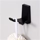 WASSERKRAFT K-3223D Крючок двойной, черный WASSERKRAFT 3223D - фото 329182