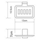 WASSERKRAFT K-3269 Мыльница решетка, черный WASSERKRAFT 3269 - фото 329208
