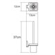 WASSERKRAFT Lopau K-6027 Щетка для унитаза подвесная, хром WASSERKRAFT 6027 - фото 329281