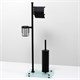WASSERKRAFT K-1264BLACK Комбинированная напольная стойка, черный WASSERKRAFT 1264B - фото 329284