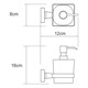WASSERKRAFT Dill K-3999 Дозатор для жидкого мыла, хром WASSERKRAFT 3999 - фото 329373