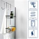 WASSERKRAFT K-1122 Держатели для 2-х навесных полок, хром WASSERKRAFT 1122 - фото 329397