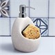 WASSERKRAFT K-8099 Дозатор с емкостью для губки, бежевый WASSERKRAFT 8099 - фото 329444