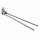 WASSERKRAFT Leine K-5031 Держатель полотенец двойной, хром WASSERKRAFT 5031 - фото 329530