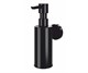 WASSERKRAFT K-1399BLACK Дозатор для жидкого мыла, антивандальный, черный WASSERKRAFT 1399B - фото 329534