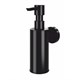 WASSERKRAFT K-1399BLACK Дозатор для жидкого мыла, антивандальный, черный WASSERKRAFT 1399B - фото 329536