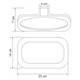 WASSERKRAFT Kammel K-8360WHITE Держатель полотенец, белый WASSERKRAFT 8360W - фото 329643