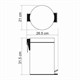 WASSERKRAFT K-645 Ведро 5L, светлая бронза WASSERKRAFT 645 - фото 329690
