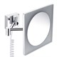 WASSERKRAFT K-1008 Зеркало с LED-подсветкой, 3-х кратным увеличением, хром WASSERKRAFT 1008 - фото 329698