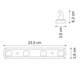 WASSERKRAFT Kammel K-8374WHITE Кронштейн настенный, белый WASSERKRAFT 8374W - фото 329733