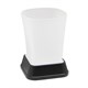WASSERKRAFT Amper K-5428BLACK Стакан для зубных щеток, черный WASSERKRAFT 5428B - фото 329740