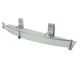 WASSERKRAFT Lopau K-6044 Полка стеклянная с бортиком, хром WASSERKRAFT 6044 - фото 329783