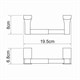 WASSERKRAFT Leine K-5022 Держатель туалетной бумаги, хром WASSERKRAFT 5022 - фото 329860