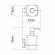 WASSERKRAFT Leine K-5099 Дозатор для жидкого мыла, хром WASSERKRAFT 5099 - фото 329878