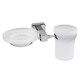 WASSERKRAFT Lippe K-6526 Держатель стакана и мыльницы, хром WASSERKRAFT 6526 - фото 330003