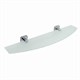 WASSERKRAFT Lippe K-6524 Полка стеклянная, хром WASSERKRAFT 6524 - фото 330031