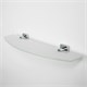 WASSERKRAFT Lippe K-6524 Полка стеклянная, хром WASSERKRAFT 6524 - фото 330032