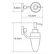 WASSERKRAFT Rhein K-6299 Дозатор для жидкого мыла, хром WASSERKRAFT 6299 - фото 330112