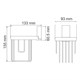 WASSERKRAFT K-3245 Держатель освежителя, черный WASSERKRAFT 3245 - фото 330152