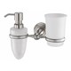 WASSERKRAFT Ammer K-7089 Держатель стакана и дозатора, никель WASSERKRAFT 7089 - фото 330164